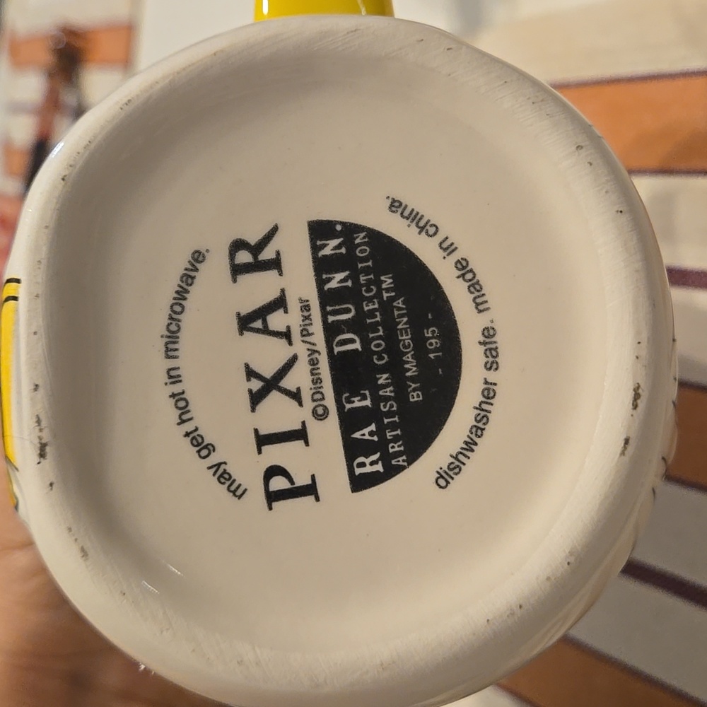 Disney Pixar UP Mug - White and Yellow, Up UP AND AWAY - Picture 5 of 5